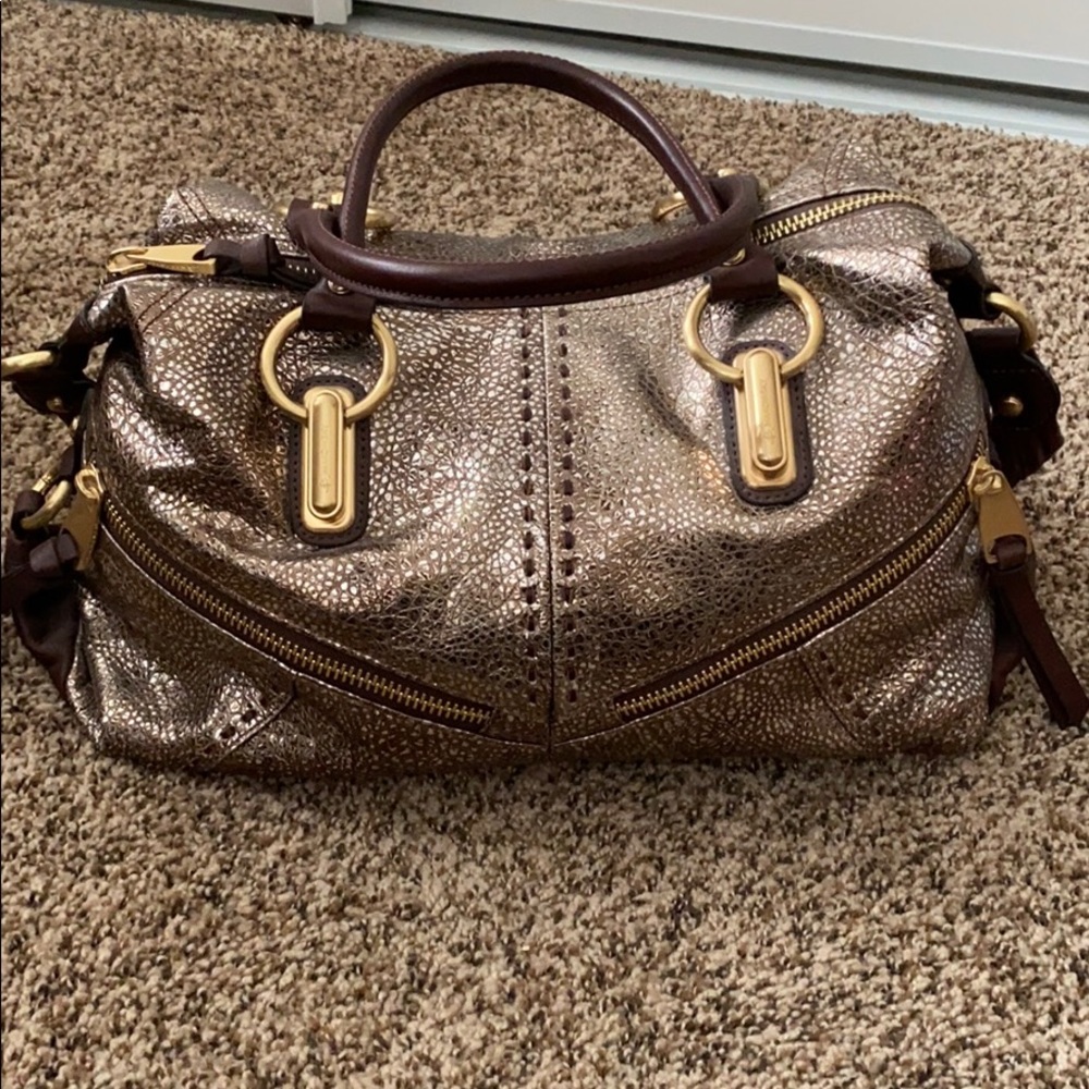 Makowsky Purse w/Shoulder Strap and Handles